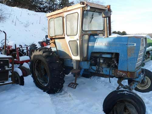 Ford 8000 tractor salvage #6