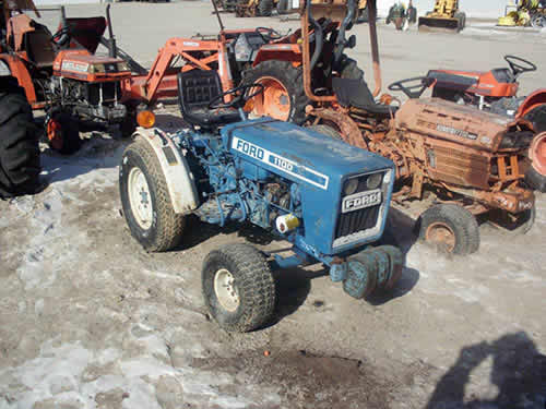 Used ford 1100 tractor #5